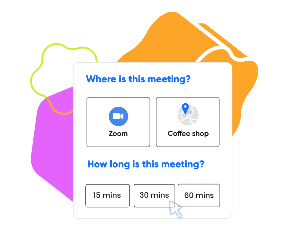 Reúnase de la forma que desee